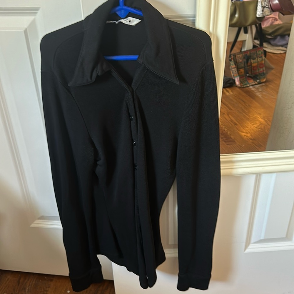 Black Zara button up